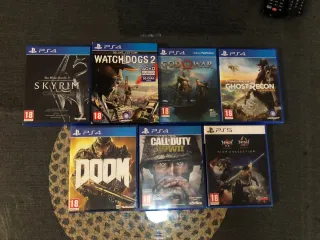 Lote 7 Juegos PS4 compatibles con PS5