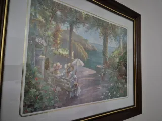 Cuadro decorativo paisaje marino