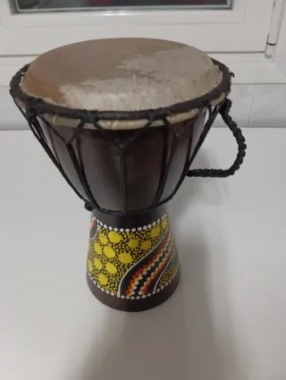 Tambor Djembe Decorado
