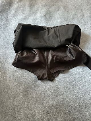 Falda Zara con cinturón