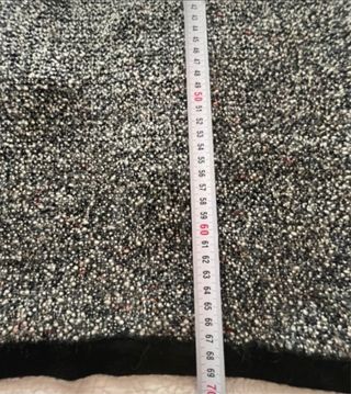 Chaqueta Cárdigan largo mujer gris y negro