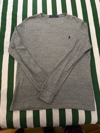 Polo Ralph Lauren Camiseta Manga Larga Gris