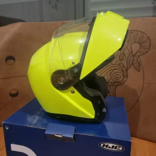 Casco HJC S90 Amarillo Neón,talla S