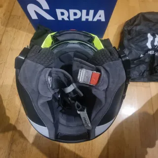 Casco HJC S90 Amarillo Neón,talla S