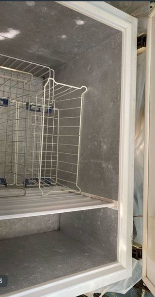 Arcón Congelador Blanco en perfecto funcionamiento