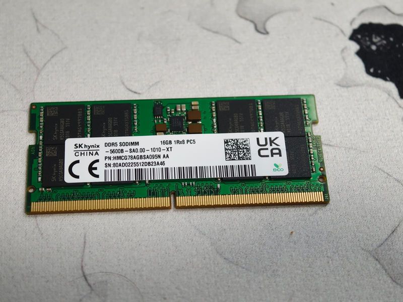 MÓDULOS RAM SK-hynix DDR5 SODIMM 2x16GB 5600MHz. afbeelding 3