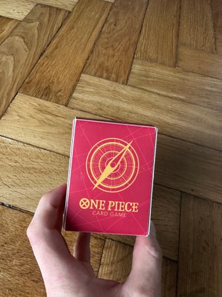 One Piece Box Luffy rosso