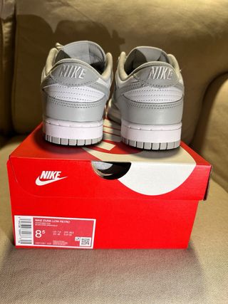 Nike Dunk Low Gris Niebla Nuevo