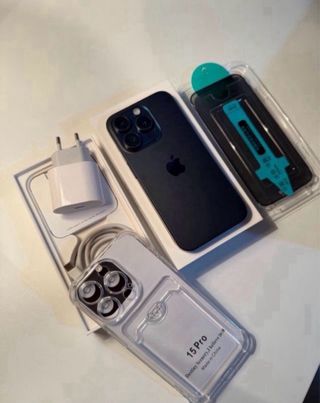 iPhone 15 Pro Azul Titanio