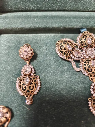 Aderezo completo bronce viejo