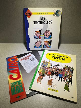 Pack libros mundo Tintín