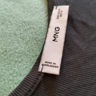 Camiseta sin mangas gris Mango