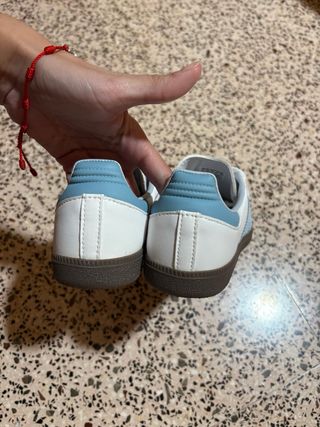 Zapatillas Talla 36 Azul Blanco