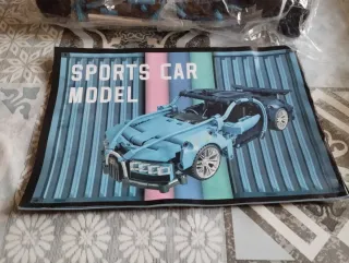 Maqueta Coche Deportivo Azul