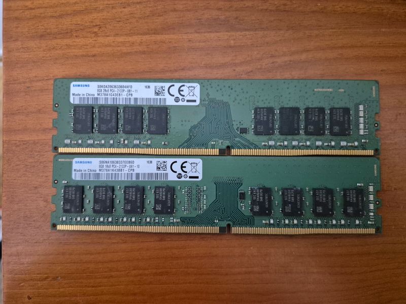 16GB-DDR4 / 2133 MHz {2 x 8GB}