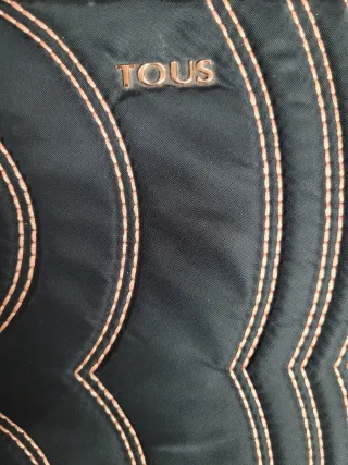 Funda portátil TOUS negra y verde