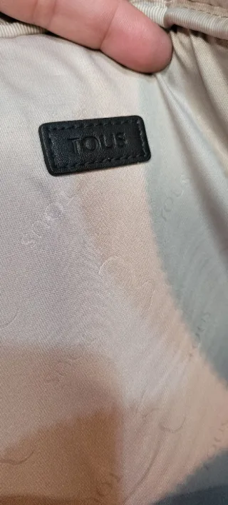 Funda portátil TOUS negra y verde