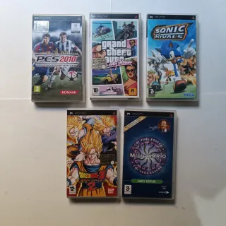 Lotto 15 Giochi PSP Originali - Rari