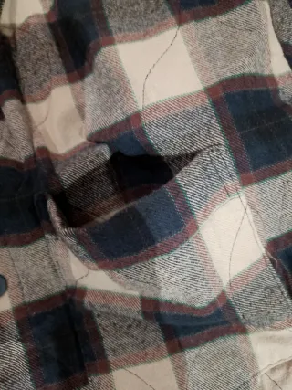 Chaqueta cuadros entretiempo hombre