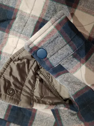 Chaqueta cuadros entretiempo hombre