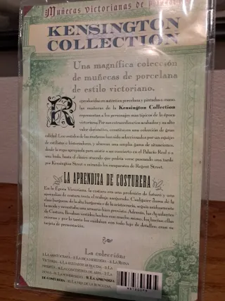 Muñeca Victoriana Porcelana Kensington