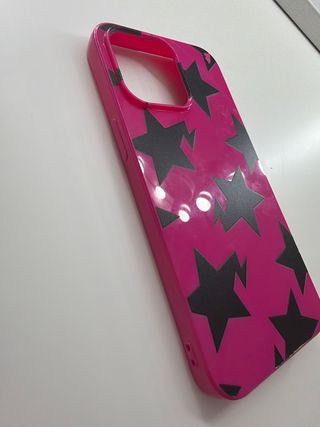 Custodia iPhone 15 Pro Max Rosa Stelle