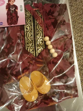 Vestido Nancy Collar de Madera