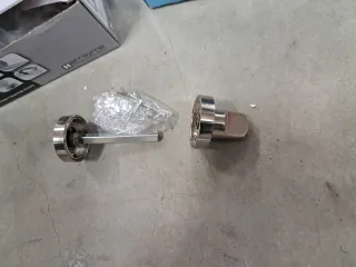 Lote 2 manillas acero inoxidable modernas