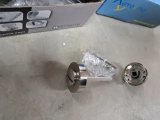 Lote 2 manillas acero inoxidable modernas