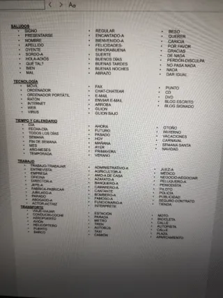 Apuntes Lengua de Signos Españolas