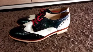 Zapatos mujer negros y blancos