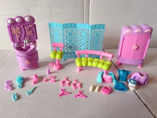 Polly Pocket Peluquería Mascotas y Accesorios