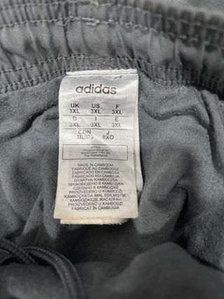 Pantalón de chándal Adidas gris