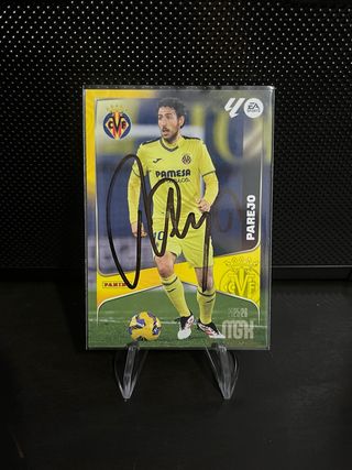 Cromo firmado Dani Parejo EA Sports