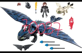 Playmobil Dragons 70037 COMPLETO e IMPECABLE