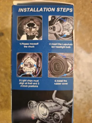 Bombilla H4 LED Moto LupuAuto