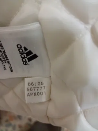 Parka piumino donna Adidas beige tg L Anni 2000