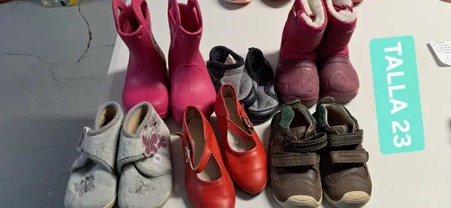 Lote calzado infantil Talla 23