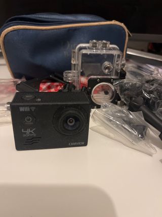 Cámara 4K WiFi CAMVIEW Negra