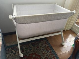 Minicuna Cambrass Madera Blanca 55x87x74cm