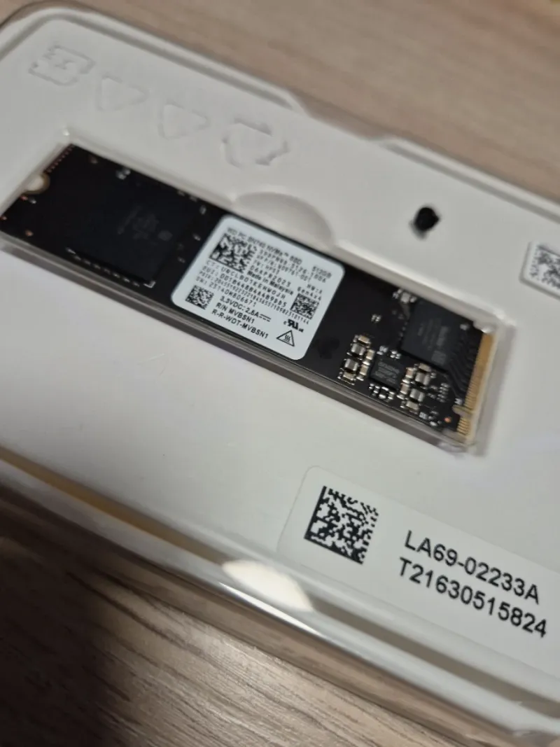 WD SN740 NVMe SSD 512GB. Western Digital afbeelding 2