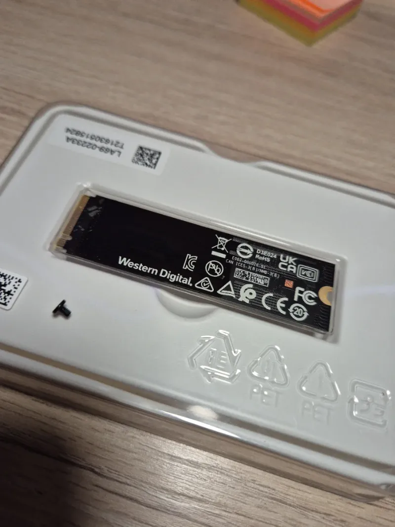 WD SN740 NVMe SSD 512GB. Western Digital afbeelding 4