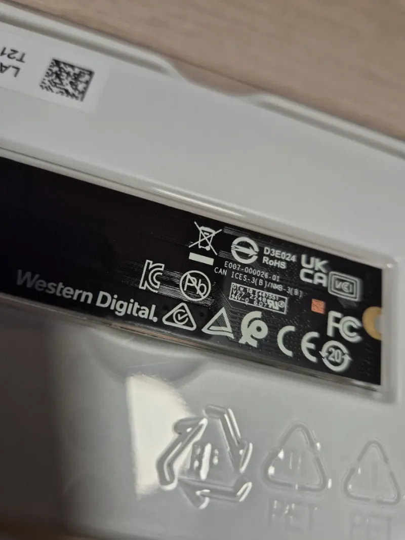 WD SN740 NVMe SSD 512GB. Western Digital afbeelding 6