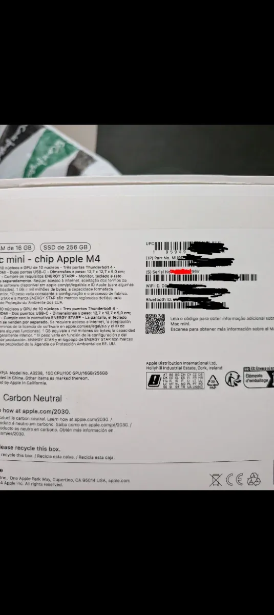 Mac Mini M4 256GB SSD 16GB RAM afbeelding 10