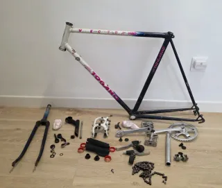 Cuadro Bicicleta Togano + componentes