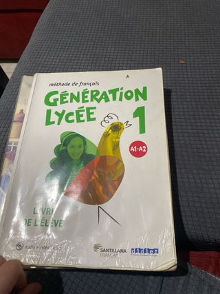 GENERATION LYCEE A1/A2 ELEVE+CD+DVD