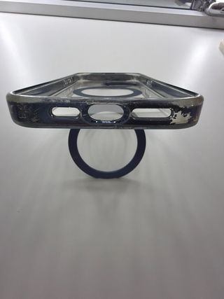 Custodia iPhone 15 Pro Max Trasparente Blu