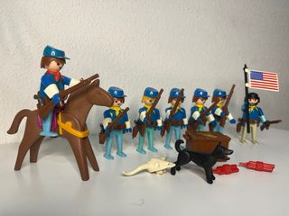 Playmobil Soldados del Norte Vintage
