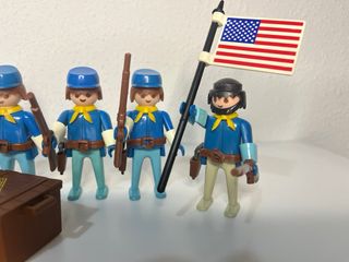 Playmobil Soldados del Norte Vintage