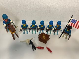 Playmobil Soldados del Norte Vintage